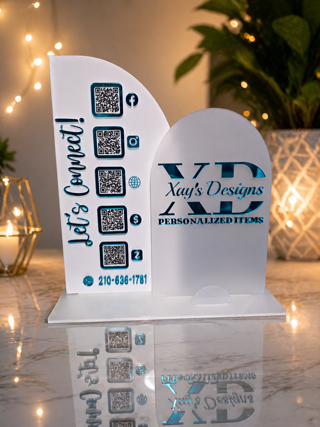 Payment Stand Acrylic