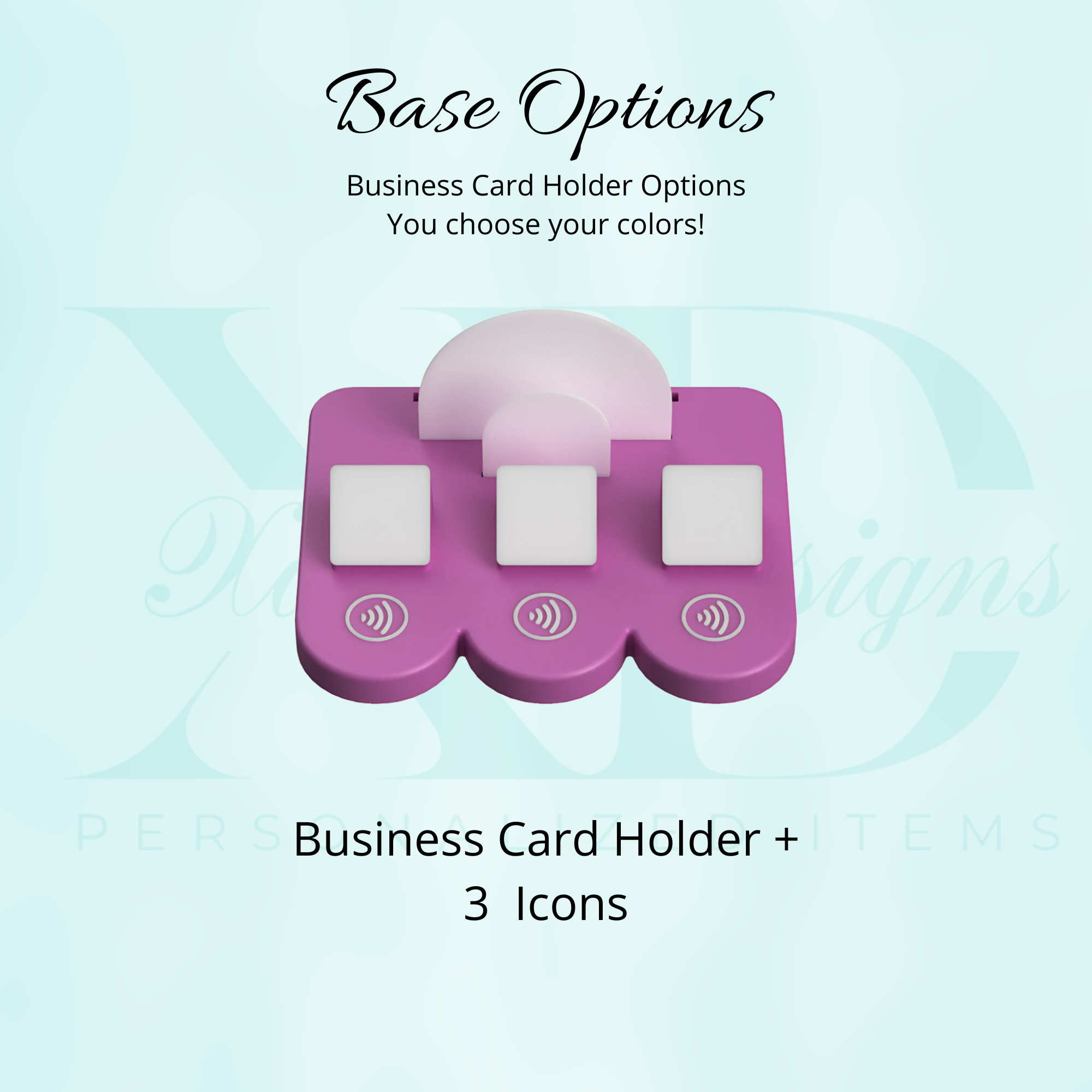 💳 Custom Payment Stand / Business Card Holder