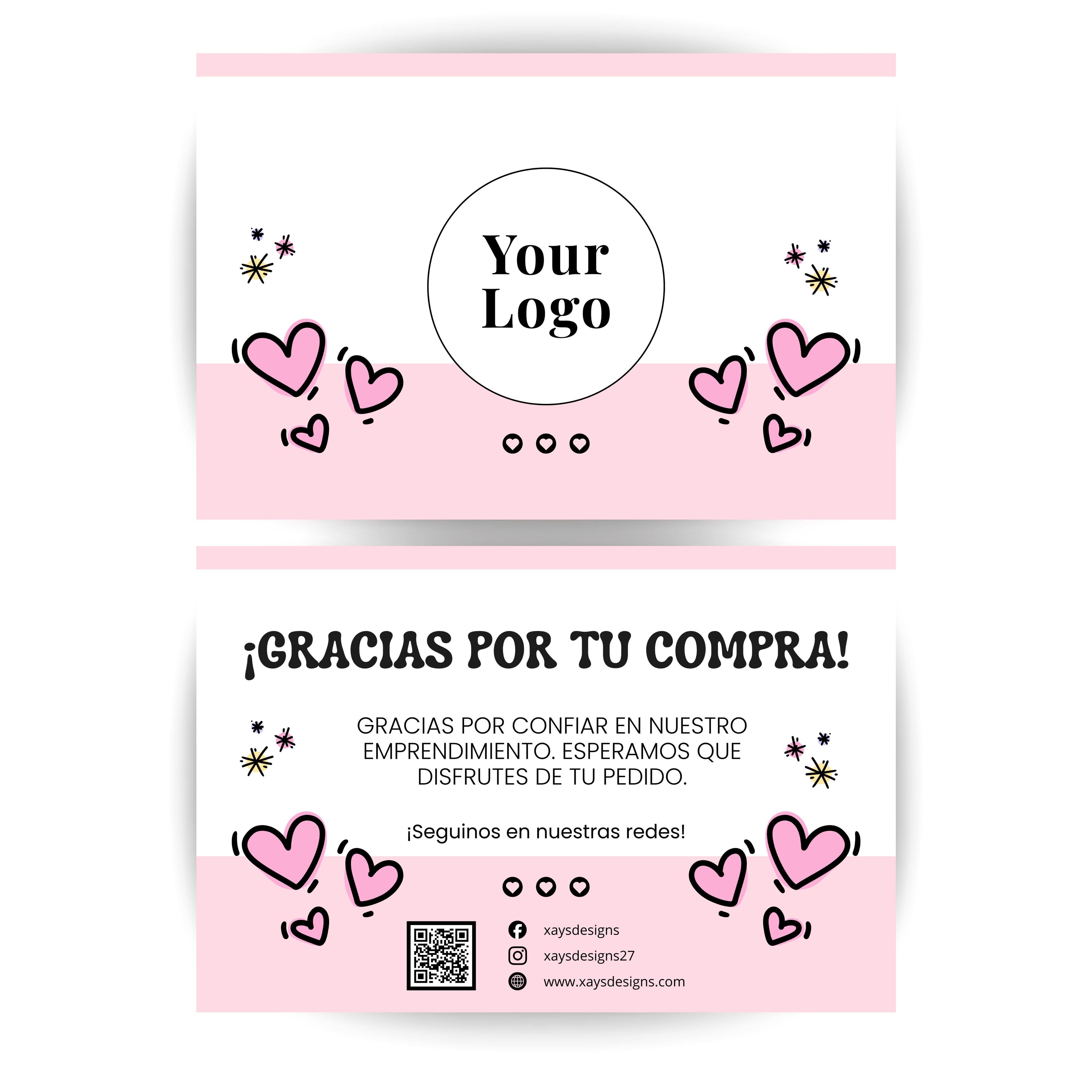 Tarjetas de Agradecimiento