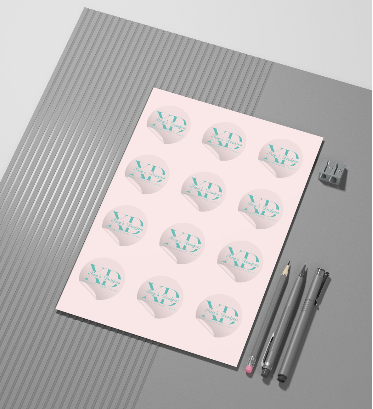 🩷 Custom Stickers with Your Logo