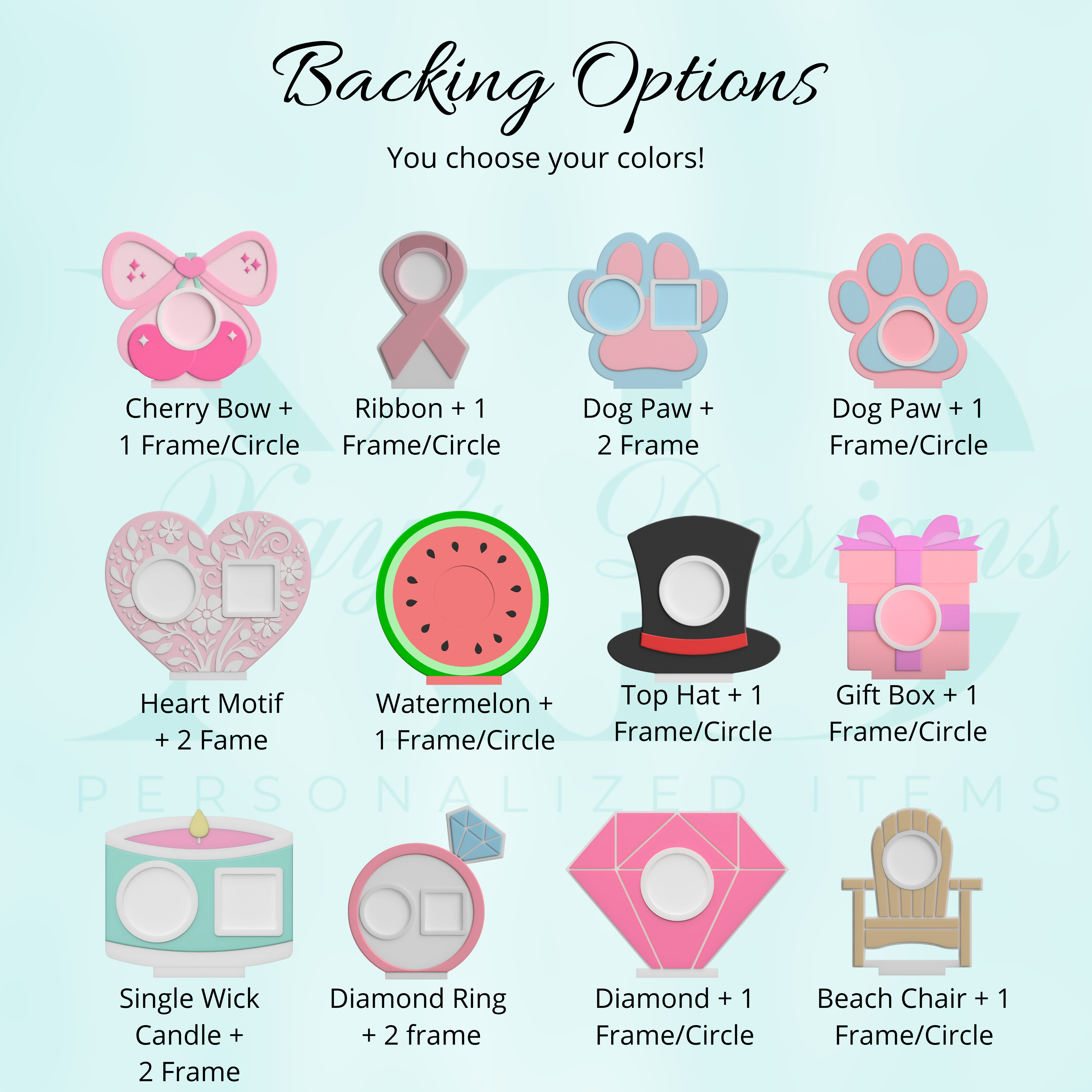 💳 Custom Payment Stand / Business Card Holder