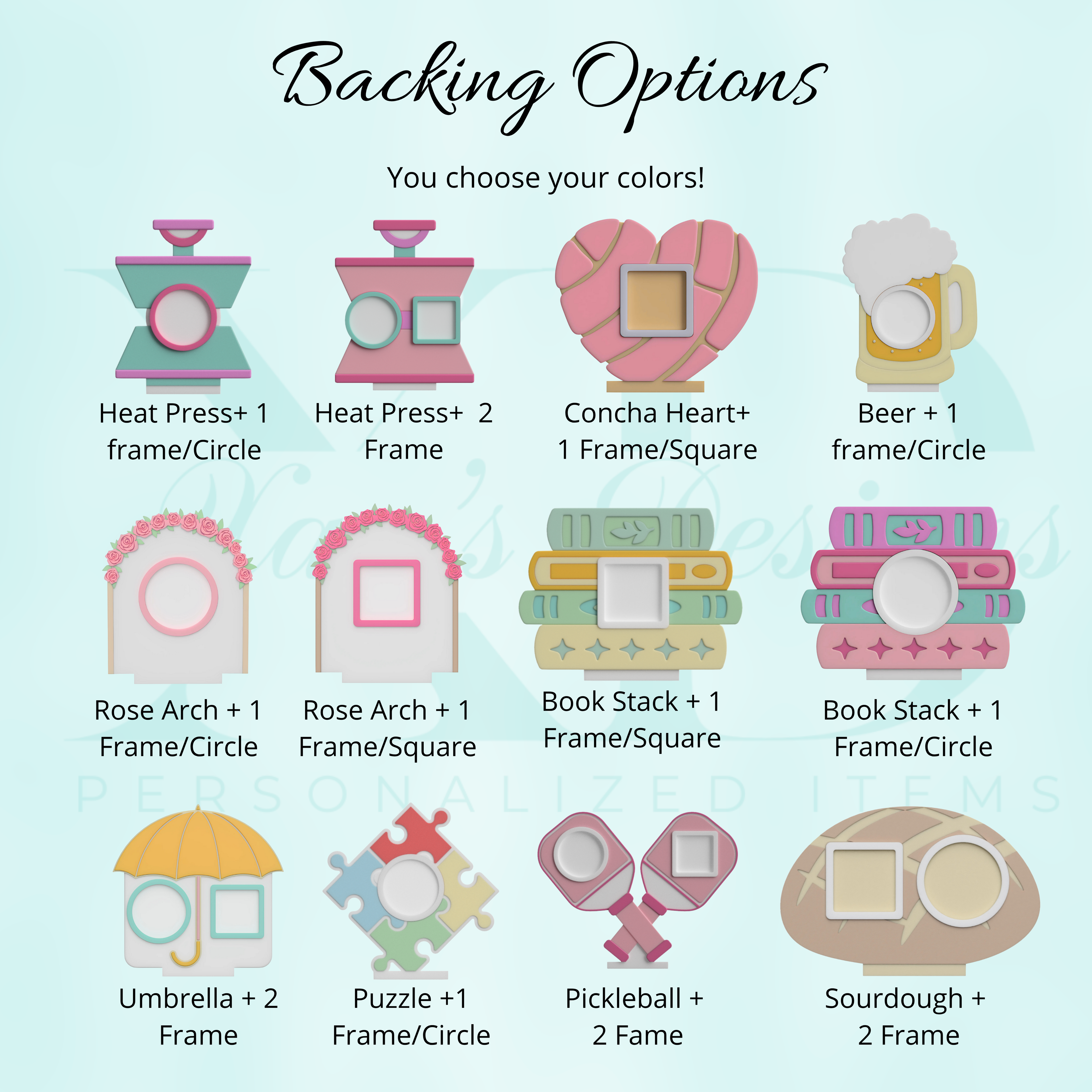 💳 Custom Payment Stand / Business Card Holder