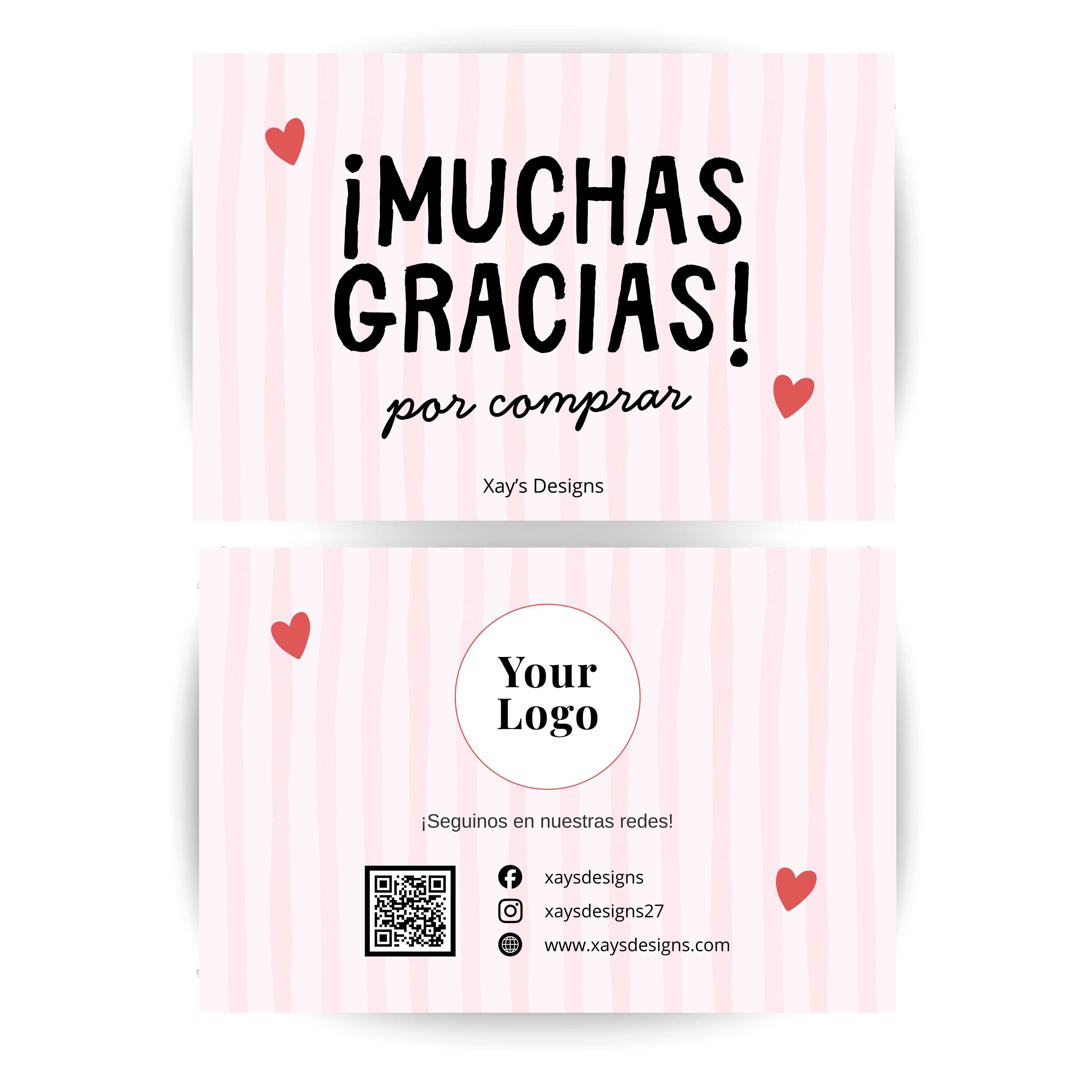 Tarjetas de Agradecimiento