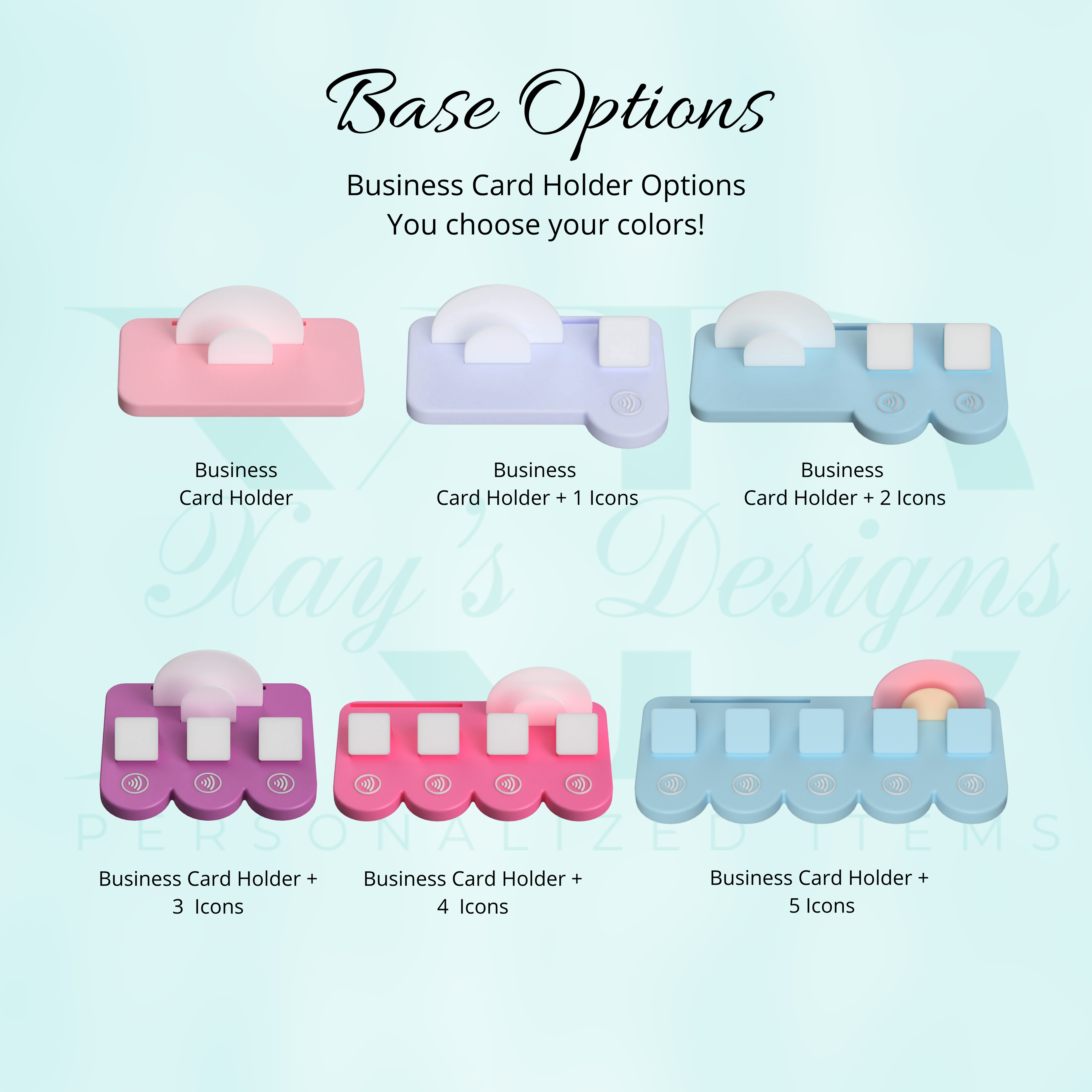 💳 Custom Payment Stand / Business Card Holder