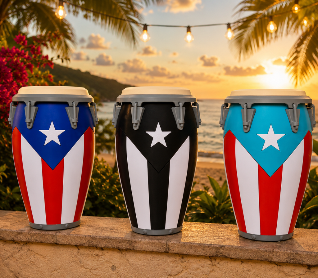 🇵🇷 Puerto Rican Mini Conga – Choose Your Style