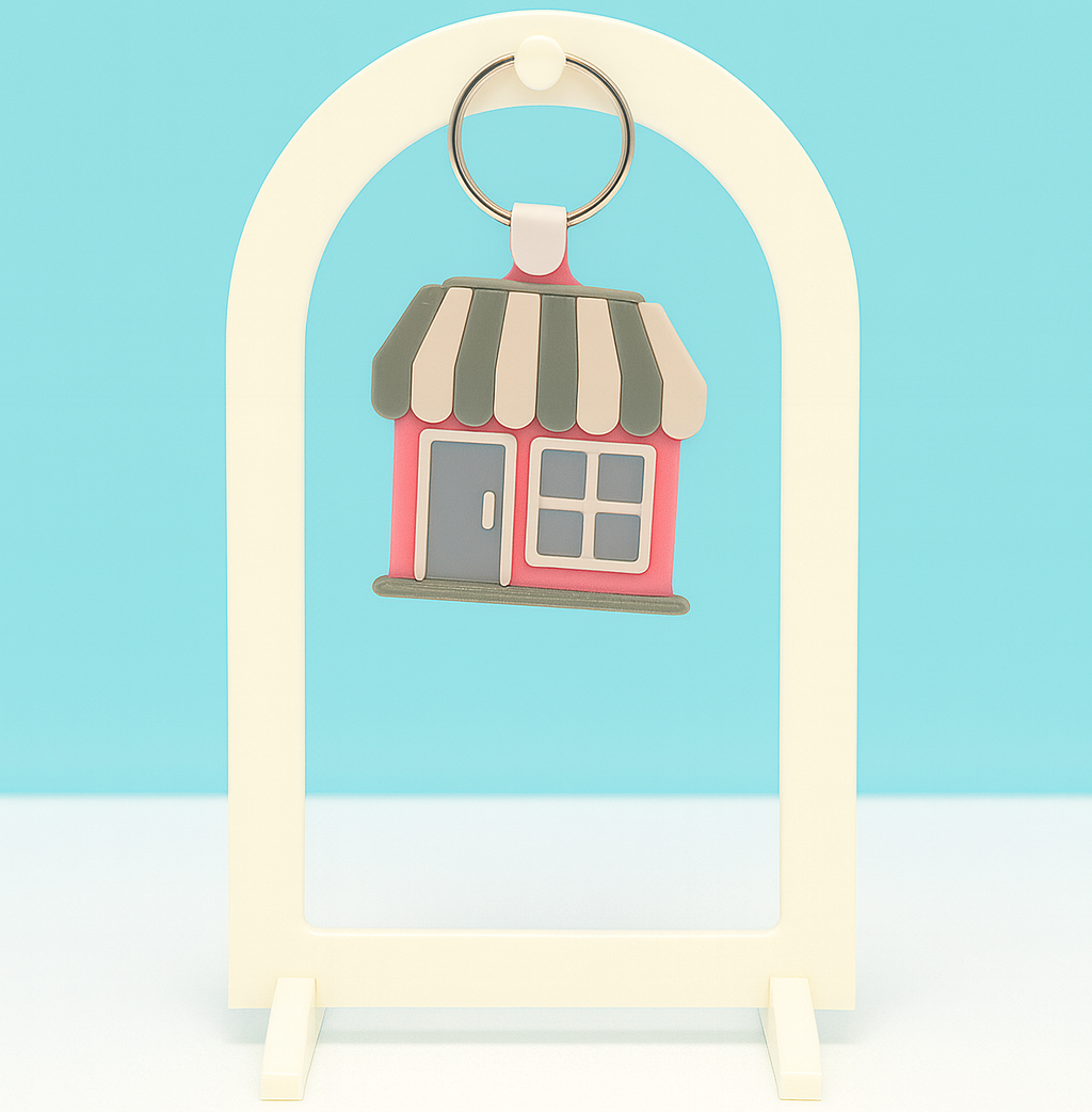 🔑✨ Boutique Keychain with NFC Technology