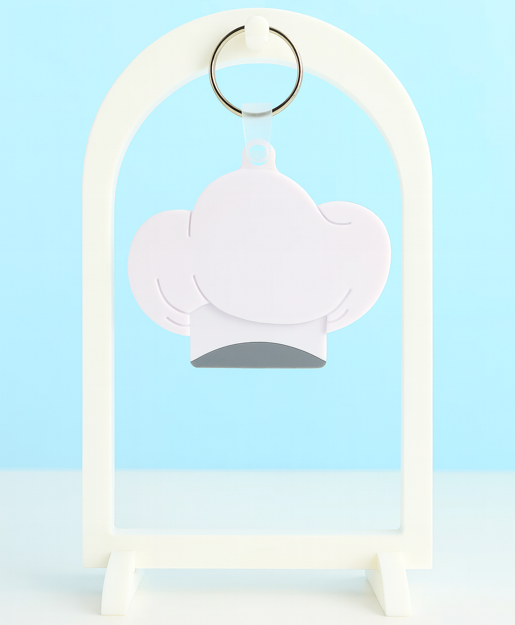 🔑✨Chef Hat Keychain with NFC Technology