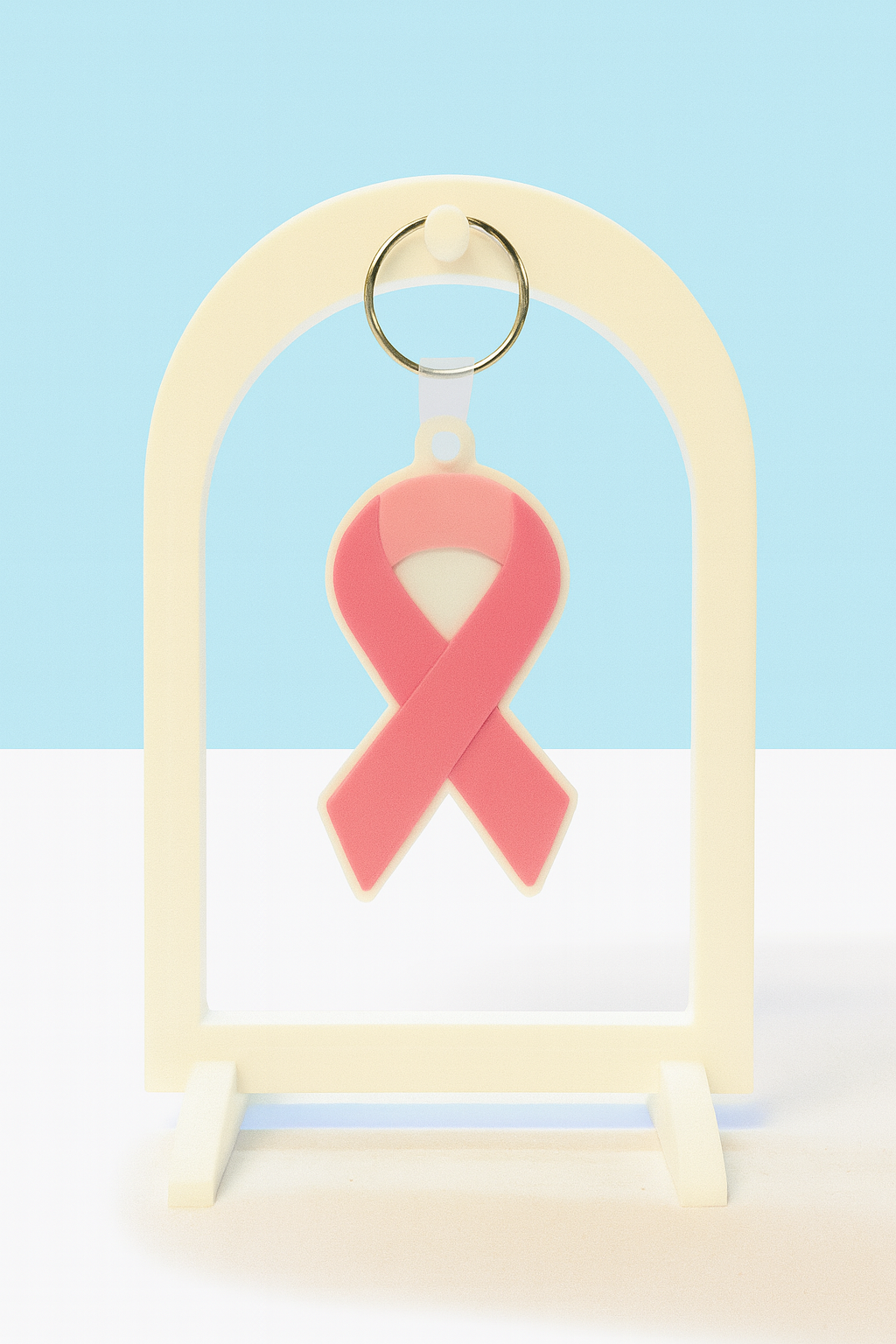 🔑✨ Ribbon Keychain with NFC Technology