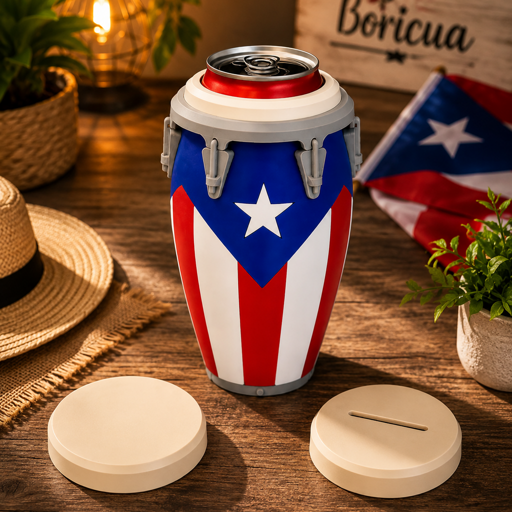 🇵🇷 Puerto Rican Mini Conga – Choose Your Style