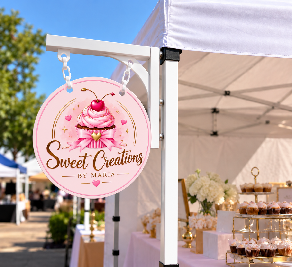 Acrylic Canopy Sign – Custom 3D Logo