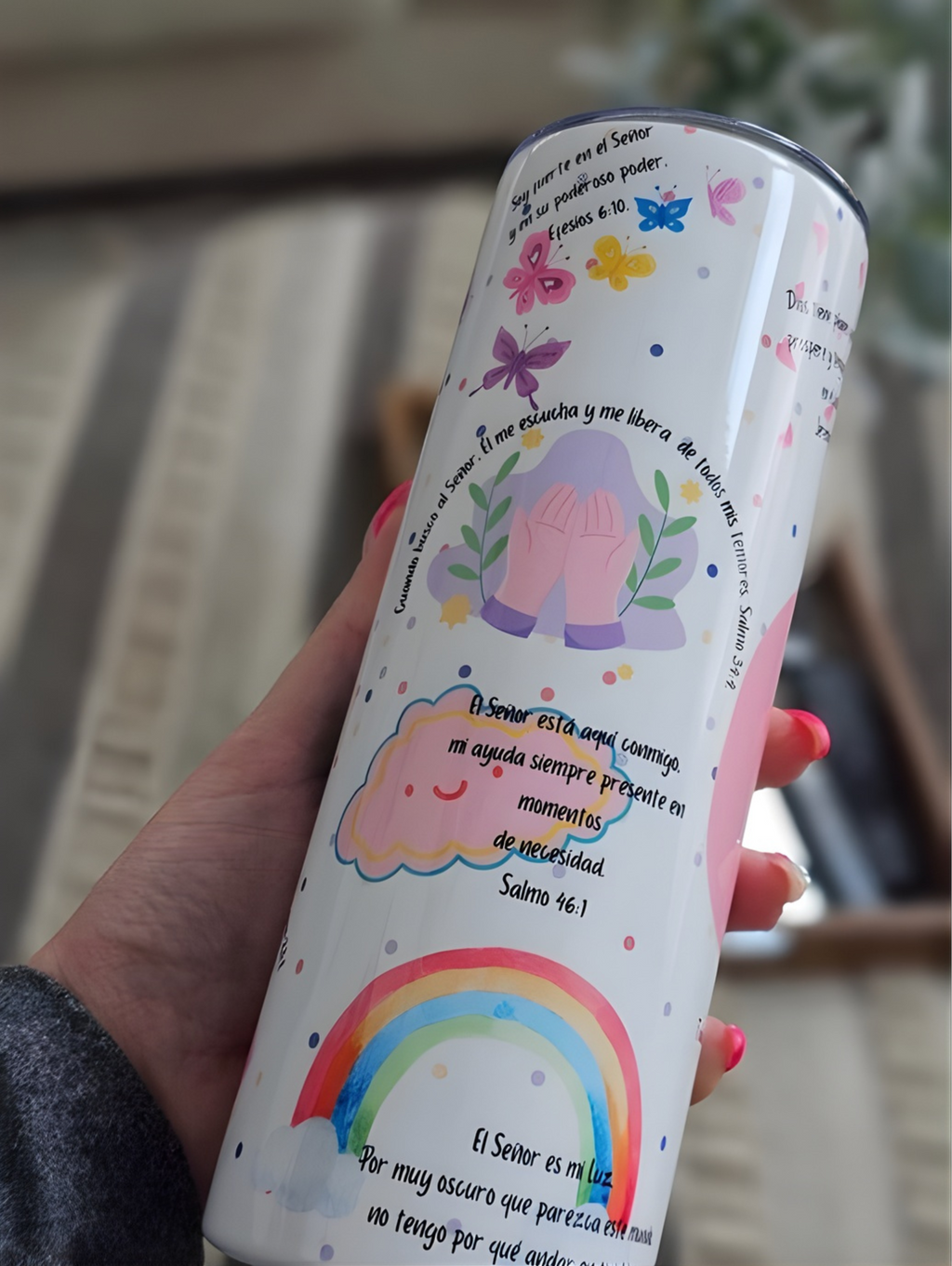 🥤✨ Tumbler – God’s Promises for Me (Women’s Edition)