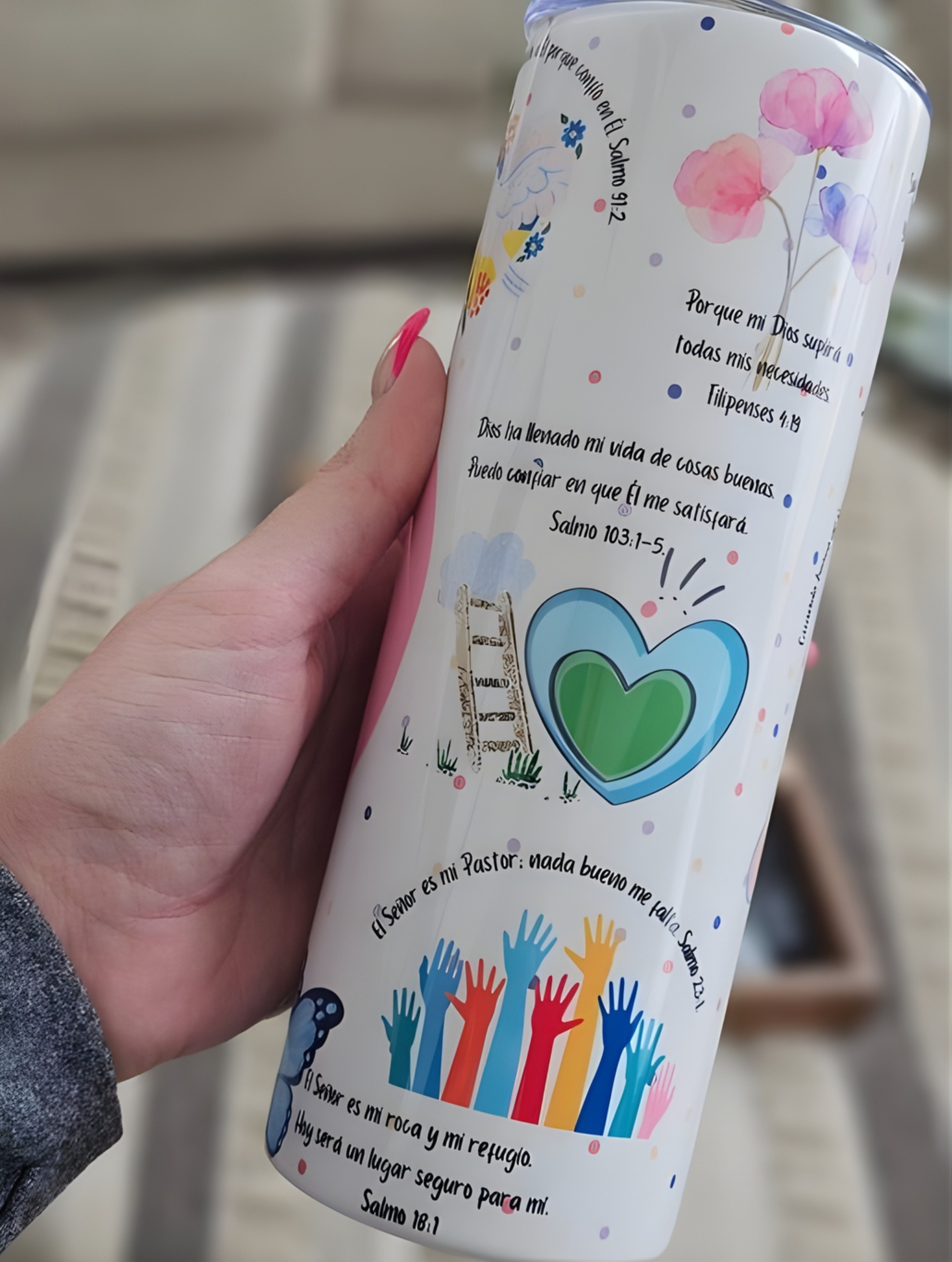 🥤✨ Tumbler – God’s Promises for Me (Women’s Edition)