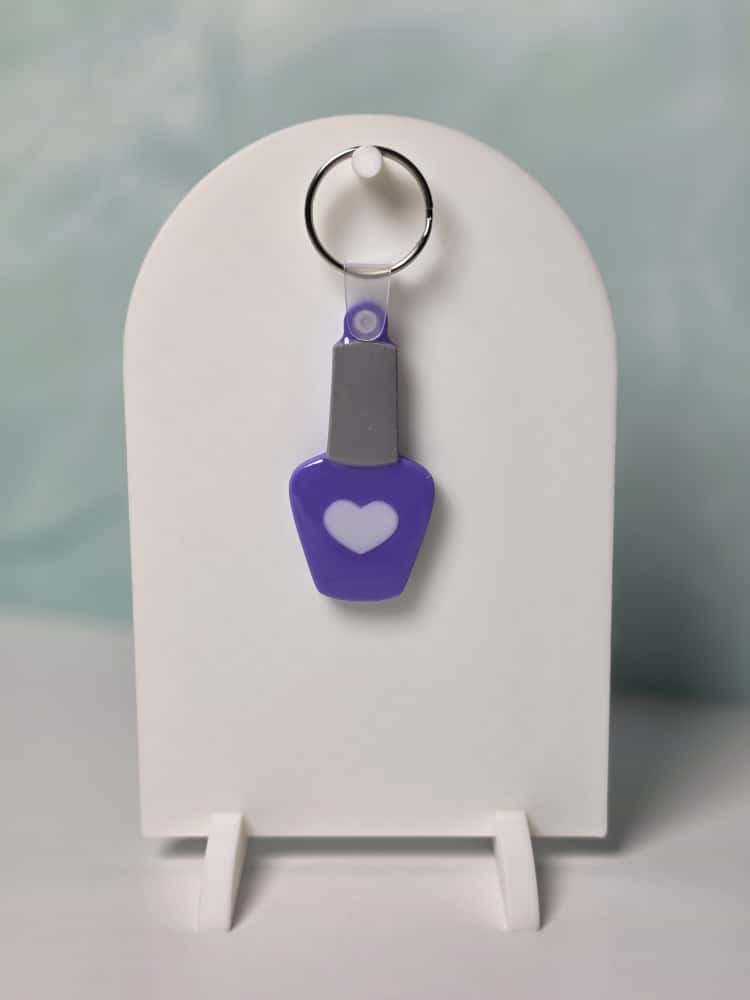 🔑✨ Polish Keychain with NFC Technology