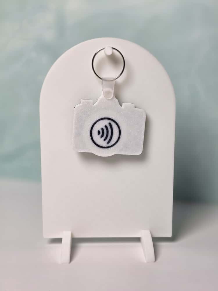 🔑✨ Camera Keychain with NFC Technology