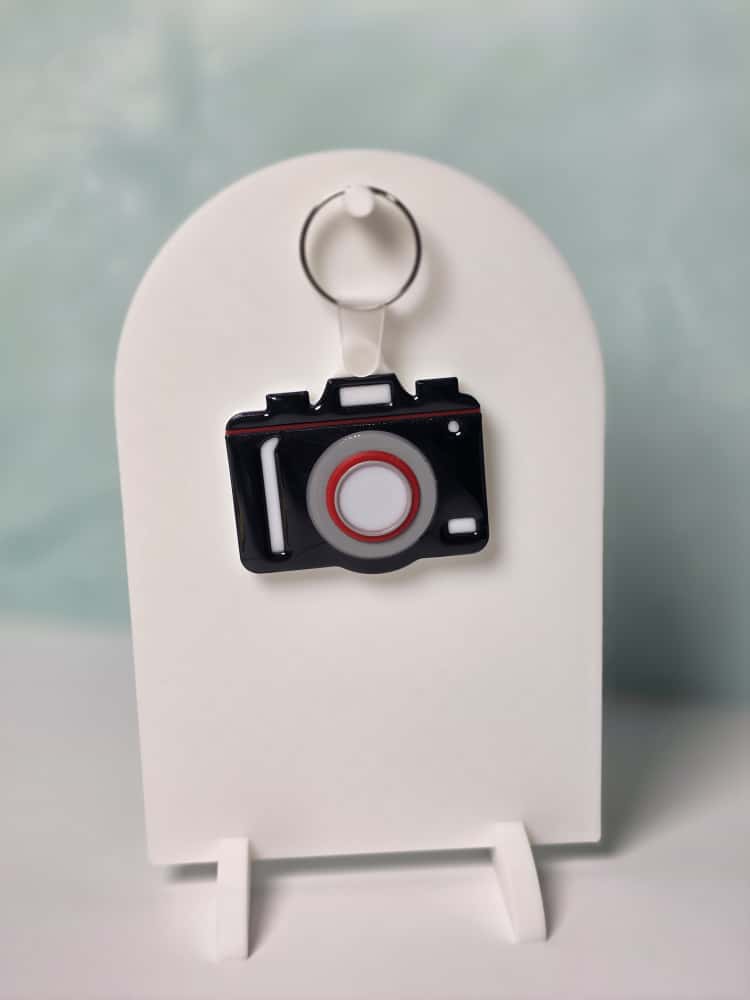 🔑✨ Camera Keychain with NFC Technology