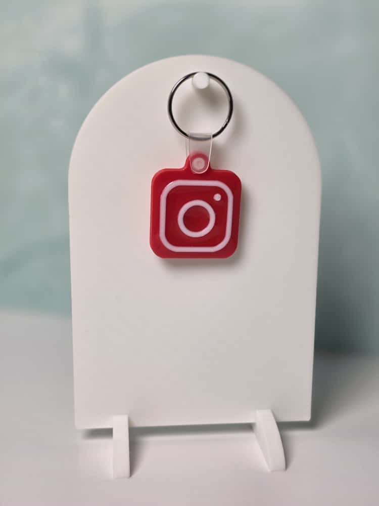 🔑✨Instagram Keychain with NFC Technology