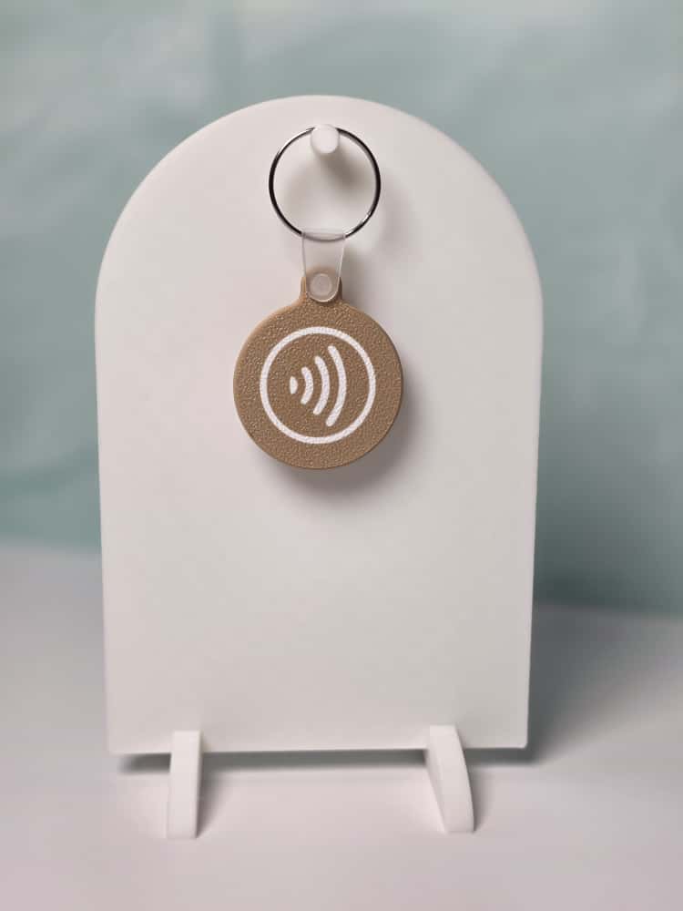 🔑✨ Donuts Keychain with NFC Technology