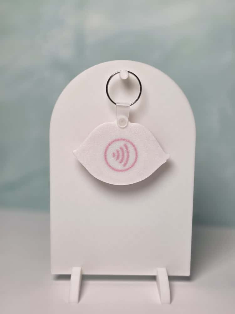 🔑✨ Lisp Keychain with NFC Technology