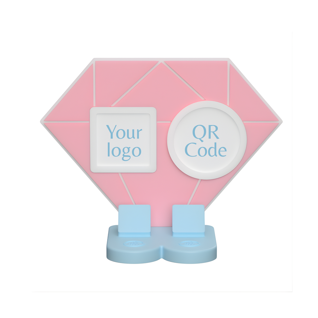 💳 Personalized 3D Payment Stand with NFC