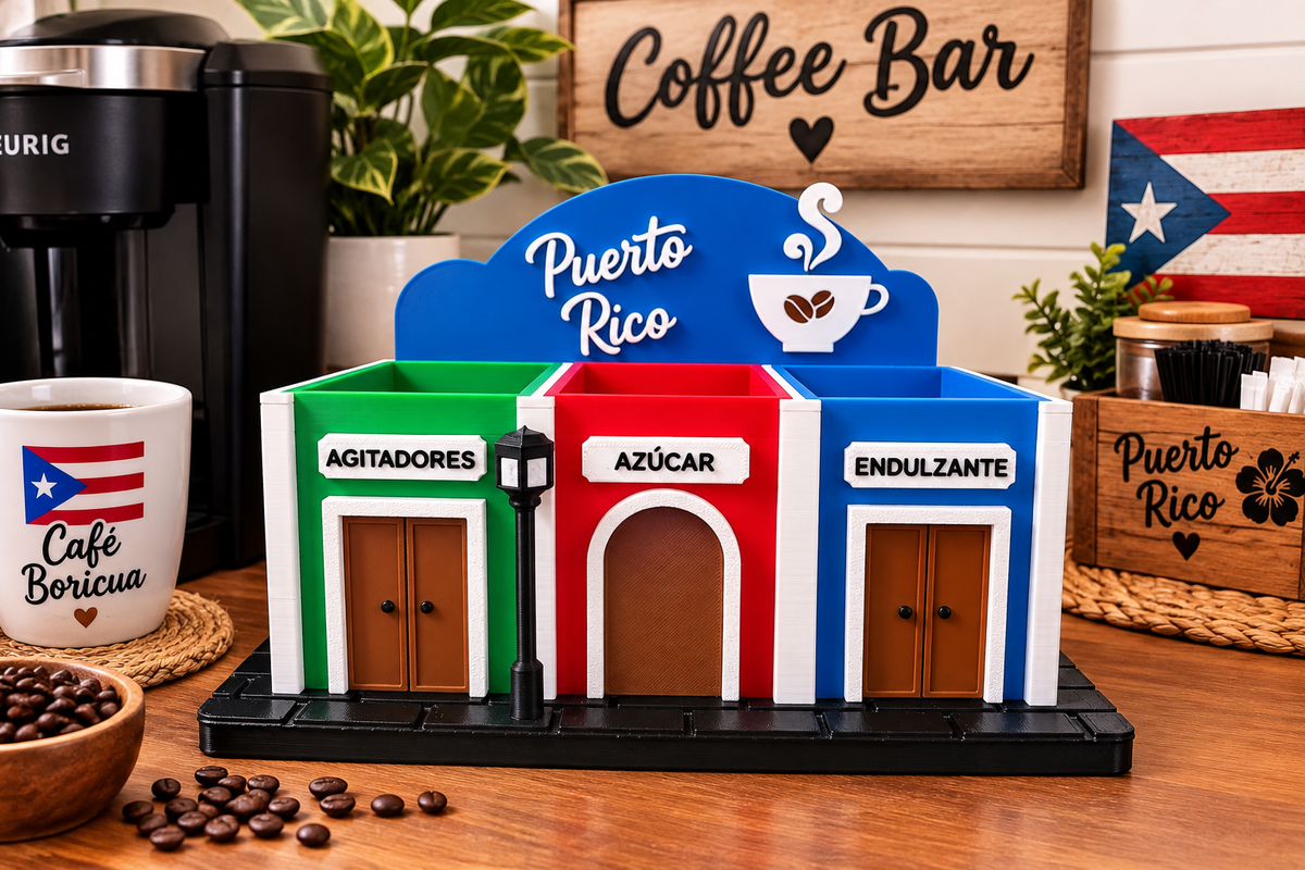 Organizador de café de Puerto Rico